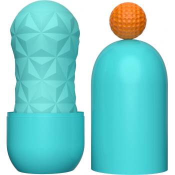 Pretty Love Victoria Caspar Tightening Spiral & Stimulation Ball Masturbator Aqua Green