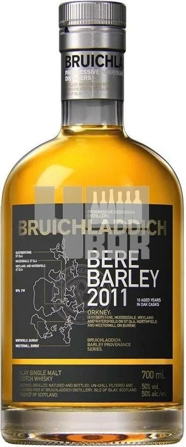 Bruichladdich Bere Barley 2011 50% 0,7 l (tuba) od 1 899 Kč
