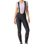 Castelli Дамски клин за колоездене Castelli Women's Velocissima DT Bibtight Cycling bottoms - Black / Hibiscus (155-1320-0212)
