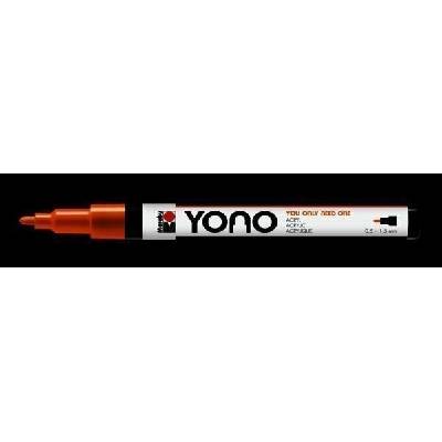 Marabu YONO akrylový popisovač 0,5-1,5 mm - oranžový