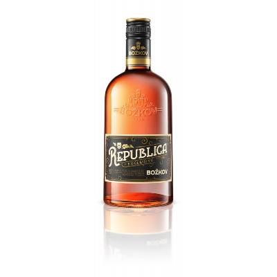 Božkov Republica Exclusive 38% 0,7 l (čistá fľaša)