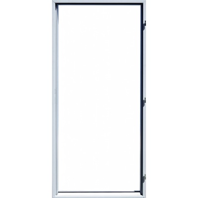 Kerval Skládané ocelové zárubně IQY - 100 / 600 mm zdění (těsnění, závěs OZ60) – Sleviste.cz