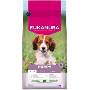 EUKANUBA Храна EUKANUBA Puppy Small & Medium богата на агнешко 12 кг (1724-351812)