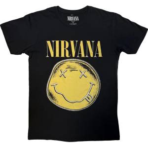 Nirvana Happy Face Infill Distressed Carbon Black M Риза (NIRVCBN103MB02)