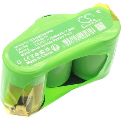 Cameron Sino Батерия за Black & Decker KC9036, KC9039, 3.6 V, 2 Ah, Ni-Mh (CS-BKC903PW)