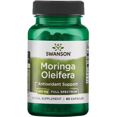 Swanson Moringa Olejodárná Moringa Oleifera 400 mg 60 kapsúl