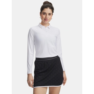 Under Armour Dámske tričko UA Drive Chill LS Polo Biela