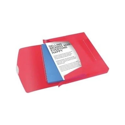 Esselte Briefcase with eraser esselte vivida 40 mm, red