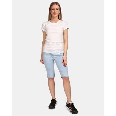 Kilpi kraťasy & Bermudy dámské jeansové šortky PARIVA-W Modrá