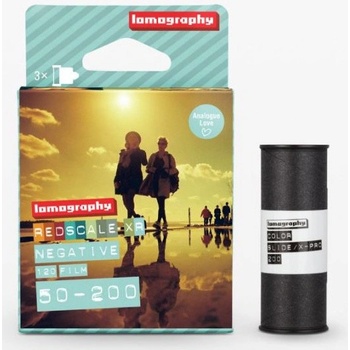 LOMOGRAPHY film Redscale XR 50-200/120 3-pack