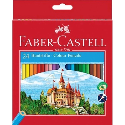 Faber Castell drevené farbičky 24 ks 505901