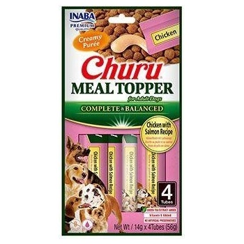 Churu Dog Meal Topper Chicken with Salmon Recipe 4 x 14 g