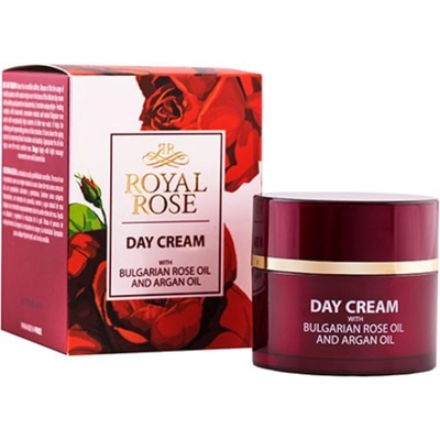 Royal Rose denný krém s ružovým a arganovým olejom rozmarínom a mesiačkom 50 ml