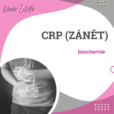 LINIE4LIFE CRP test pri podozrení na zápal - základný (konzultácia)