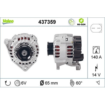 generátor VALEO 437359