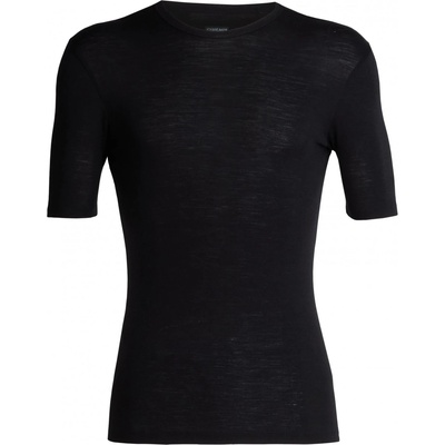 Icebreaker Мъжко мериносово термобельо Icebreaker 175 Everyday S/S Crewe Merino base layer - Black - размер XXL (015-0853-0115)