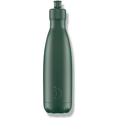 Chilly's Bottles Termoláhev matná zelená sportovní edice Original 500 ml