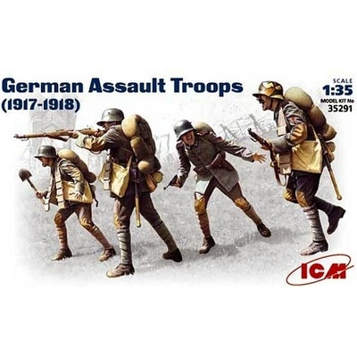 ICM German Sturmtruppen 1917 1918 WW1 1:35