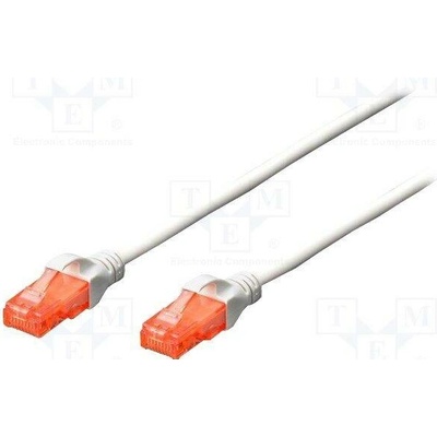 Digitus DK-1512-070/WH Patch U/UTP Cat 5e RJ45 vidlice z obou stran lanko CCA
