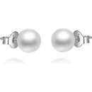 Nubis stříbrné náušnice s perličkami NB-3803