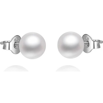 Nubis stříbrné náušnice s perličkami NB-3803