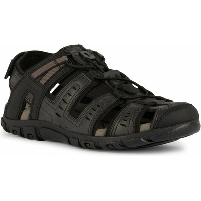 Geox UOMO SANDAL STRADA pánske čierne
