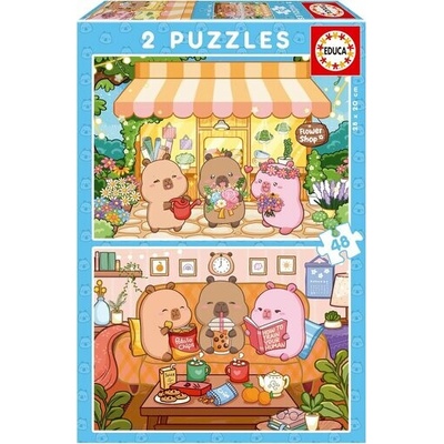 EDUCA CapyFun 2x48 dielov