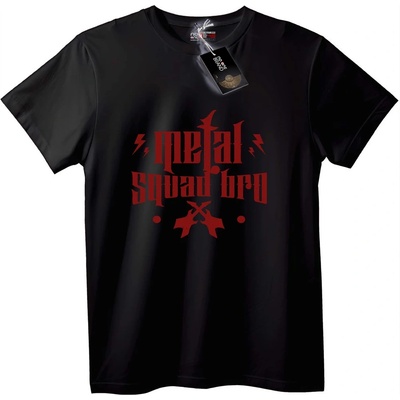 NOONEBRAND Тениска Метъл Отряд Брат - XS, White