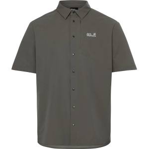 Jack Wolfskin Мъжка риза с копчета Jack Wolfskin Prelight Suncool Shirt - Flint (033-3070-0111)