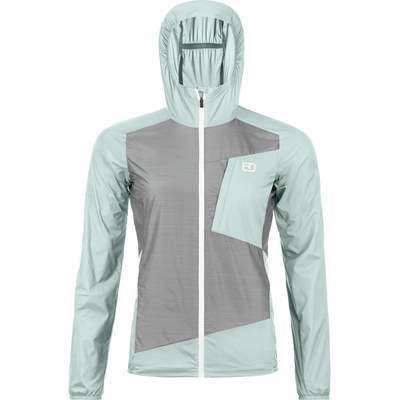 Ortovox Дамско вълнено яке Ortovox Women's Trace Windbreaker Jacket Windproof jacket - Green Sage - размер XL (105-7302-0315)