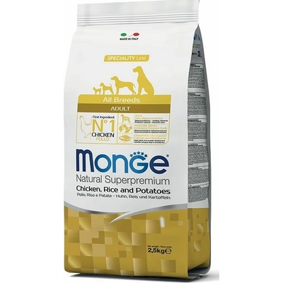 Monge Dog Kuře rýže brambory 25/15 2,5 kg