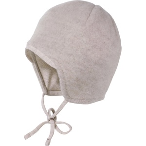 maximo Зимна шапка (beanie) maximo Baby's Jersey Fleece Mütze m. Band Beanie - Beige Melange - размер 39 cm (904-7259-0114)
