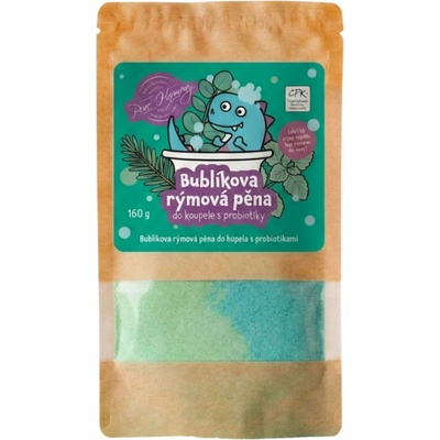 Pure Harmony Bublíkova rýmová pěna do koupele v prášku s probiotiky 160 g