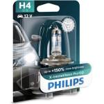 Philips Крушка, фар PHILIPS H4, 12V, 60/55W, 3600K, 1650/1000lm, 1 бр