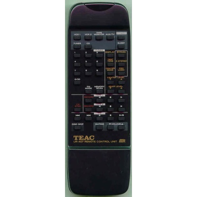 GENERAL TEAC UR-407 - съвместимо дистанционно управление на марката General (UR-407)
