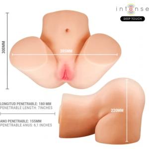  Intense deep touch - julia вагинален мастурбатор с вакуумна стимулация, затопляне, вибрация и звукови ефекти с дистанционно управление 9 кг