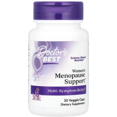 Doctor's Best Women's Menopause Support, 30 капсули, Doctor's Best (DRB-00609)