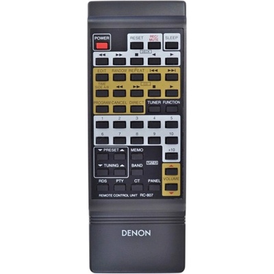 GENERAL DENON RC-807 - съвместимо дистанционно управление на марката General (RC-807)