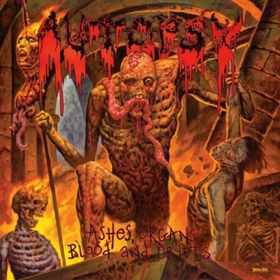Autopsy: Ashes, Organs, Blood And Crypts - Orange LP - Autopsy