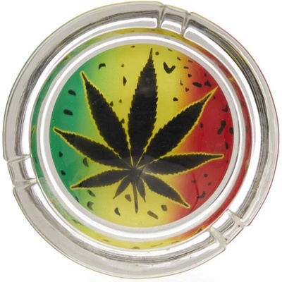 WeedShop Malý sklenený popolník náhodný dizajn