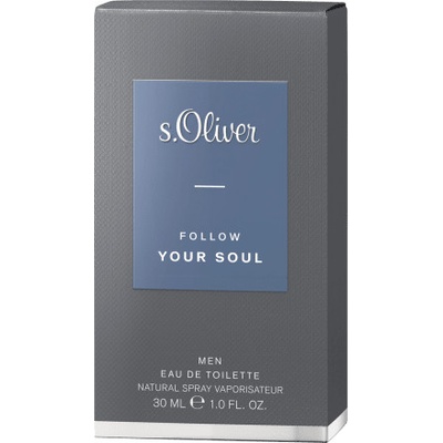 s.Oliver Follow Your Soul Men toaletná voda pánska 30 ml