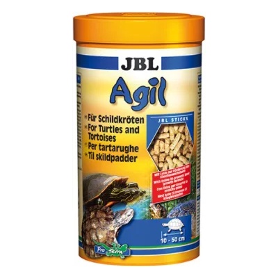 JBL Agil - Храна за костенурки на гранули, основна храна за водни костенурки 1000 мл