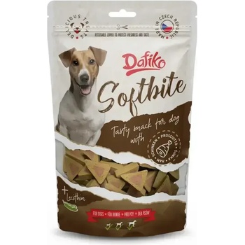 Dafiko Лакомство за куче - Меки Триъгълни Хапки Шунка
