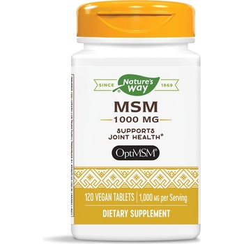 Nature's Way MSM, 1000 mg, 120 таблетки, Nature’s Way