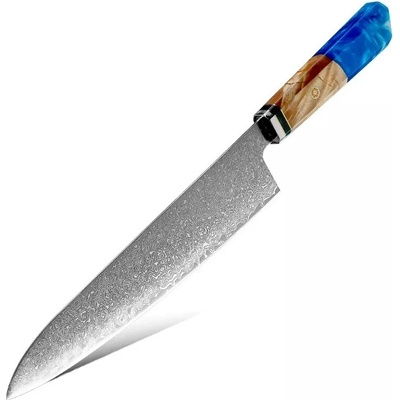 IZMAEL Damaškový kuchynský nôž Kurume-Chef 36 cm KP20028