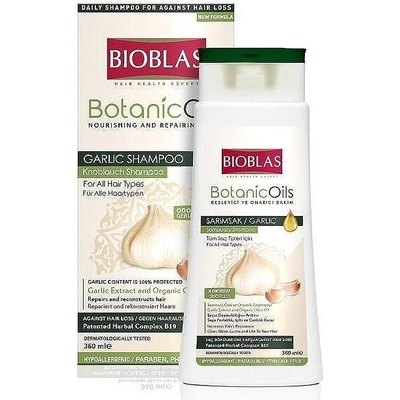 Bioblas Шампоан против косопад с чесън, 360мл