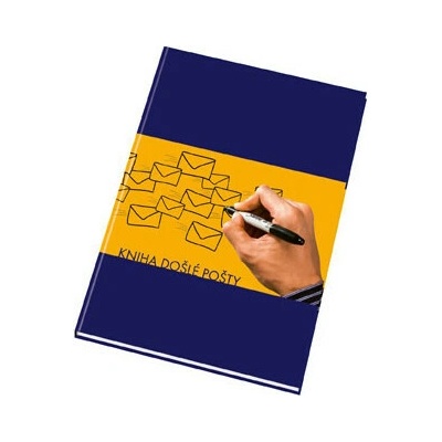 Kniha došlé pošty - pevné desky - A4 / 96 listů