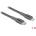 Delock Кабел за данни и зареждане USB Type-C - Lightning за iPhone , iPad и iPod сив 1 м M