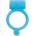 Sensual Вибриращ пенис ринг със сменяеми батерии "love blue ring