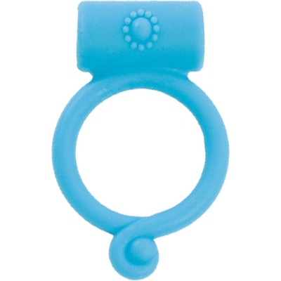 Sensual Вибриращ пенис ринг със сменяеми батерии "love blue ring